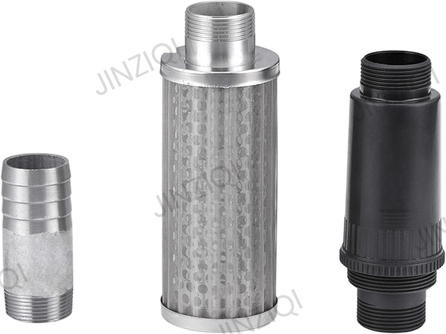 Tubes/filters/pressure relief valves